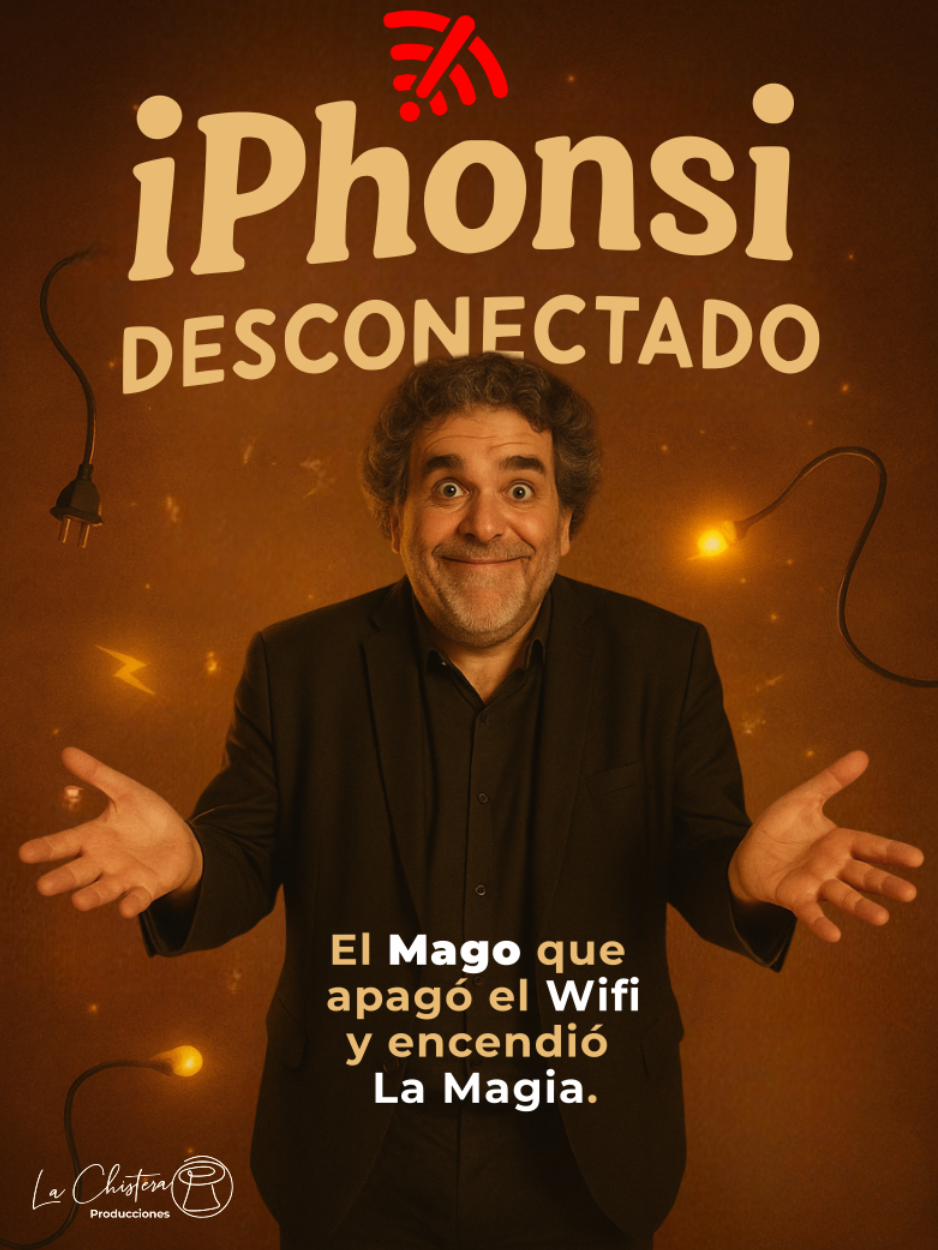 Iphonsi Desconectado - Cartel