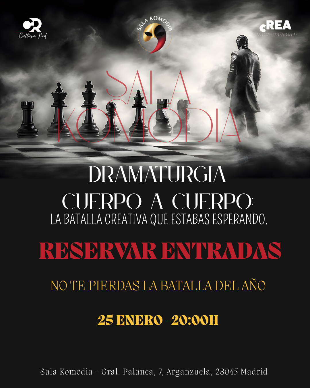 Cartel de la obra Torneo Dramaturgia