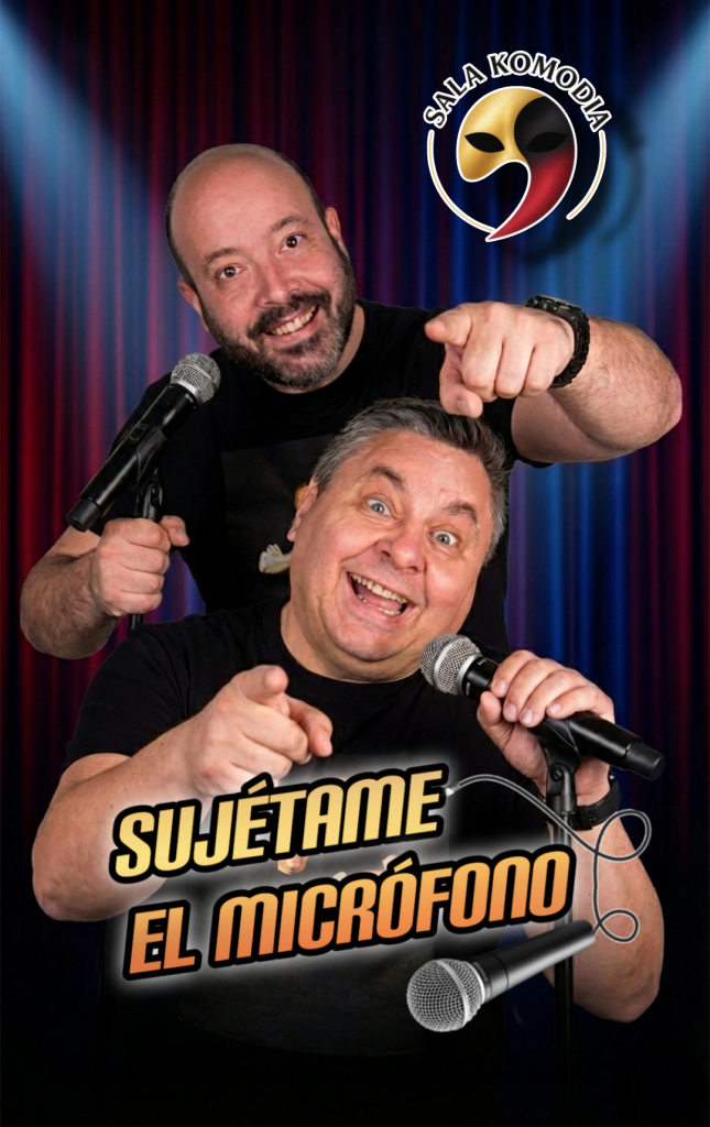 Sujétame el micrófono