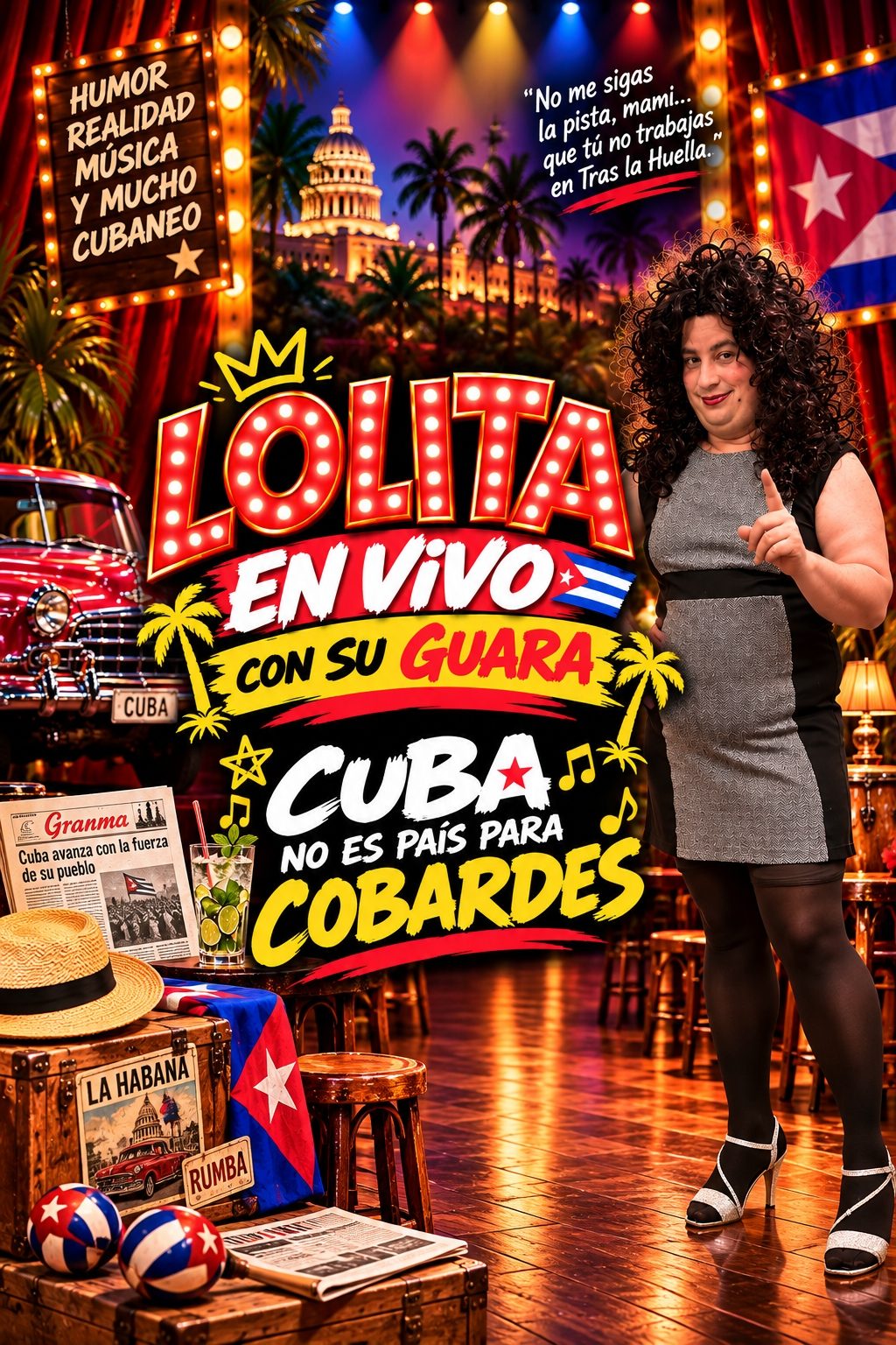CUBA NO ES PAIS PARA COBARDES